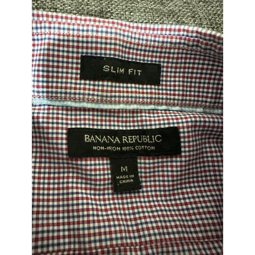 Banana Republic Slim Fit‎ Men's M Long Sleeve Shirt